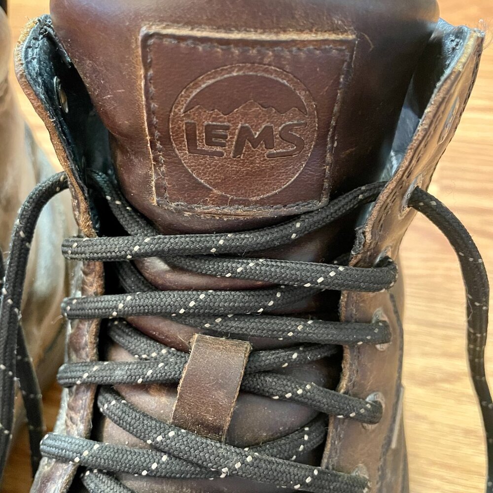 Lems brown leather Boulder Boot size 10.5 (mens) / 12 (womens)